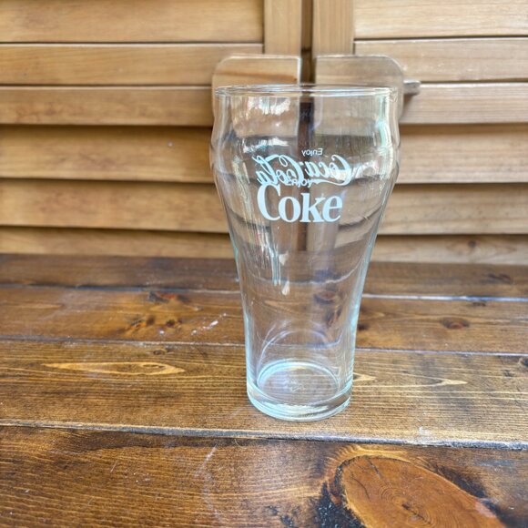 Set of 6 Coca-Cola Glasses – Classic Contour Shape – 16oz Drinkware - Picture 6 of 10